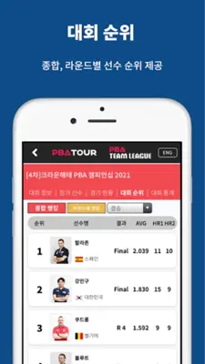 PBATour android App screenshot 3